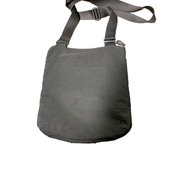 Baggallini Gray Nylon Adjustable Strap Crossbody Bag Purse - Picture 3 of 7